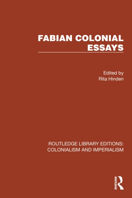 Book cover of: Fabian Colonial Essays. By: Rita Hinden