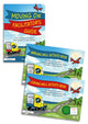 Book cover of: Moving On: Activity Books and Guide to Support Children Relocating to a New Country. By: Claire Holmes
