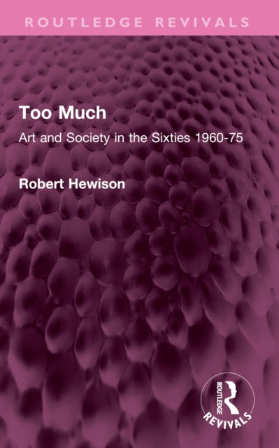 Book cover of: Too Much
