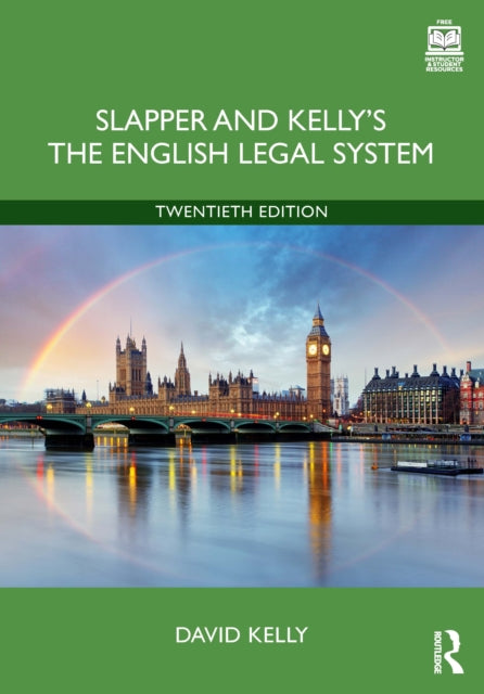 Book cover of: Slapper and Kelly's The English Legal System