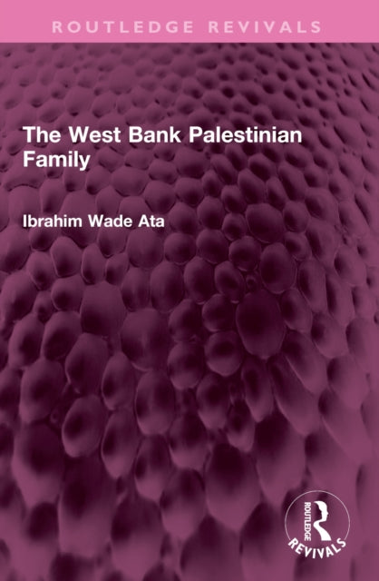 Book cover of: West Bank Palestinian Family