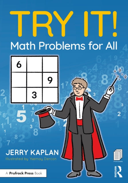 Book cover of: Try It! Math Problems for All. By: Jerry Kaplan