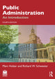 Book cover of: Public Administration. By: Marc Holzer