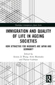 Book cover of: Immigration and Quality of Life in Ageing Societies. By: Aeneas Zi Wang