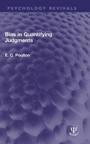 Bias in Quantifying Judgments