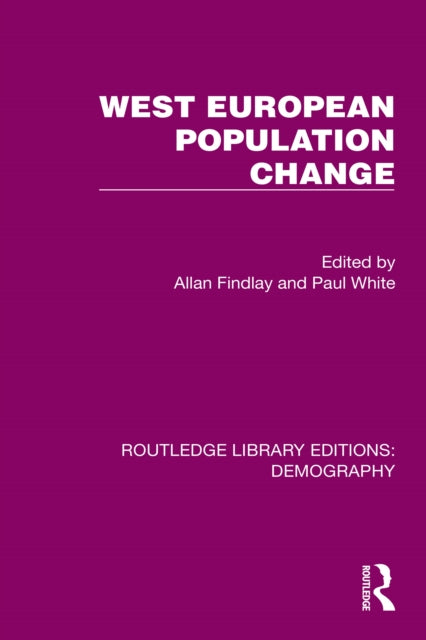 Book cover of: West European Population Change