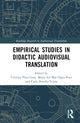 Book cover of: Empirical Studies in Didactic Audiovisual Translation. By: Cristina Plaza-Lara