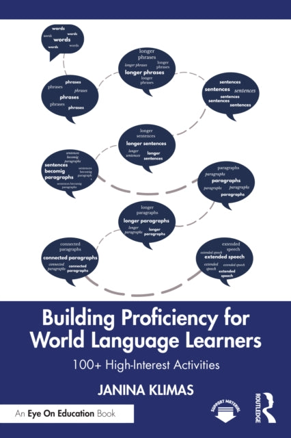 Book cover of: Building Proficiency for World Language Learners. By: Janina Klimas