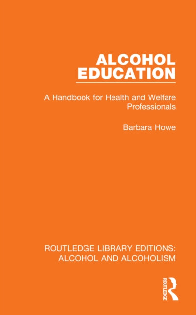 Book cover of: Alcohol Education
