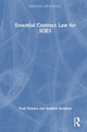 Book cover of: Essential Contract Law for SQE1