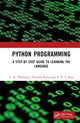 Book cover of: Python Programming. By: C. K. Dhaliwal
