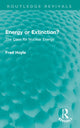 Book cover of: Energy or Extinction?