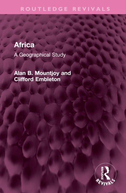 Book cover of: Africa. By: Alan B. Mountjoy