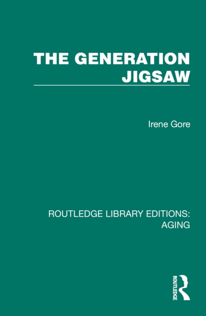 Book cover of: Generation Jigsaw