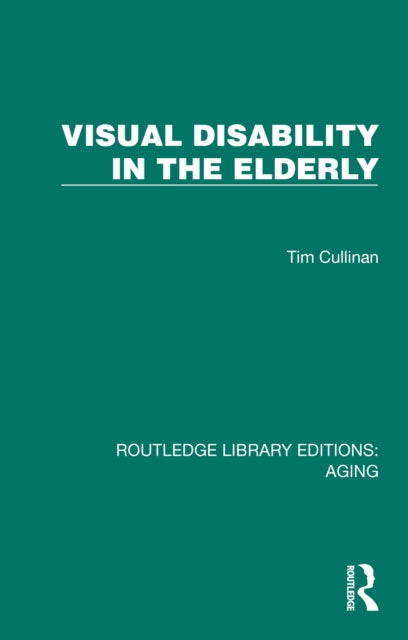 Book cover of: Visual Disability in the Elderly