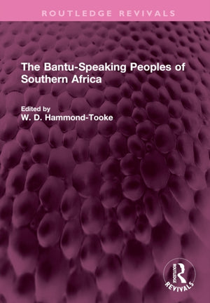 Bantu-Speaking Peoples of Southern Africa