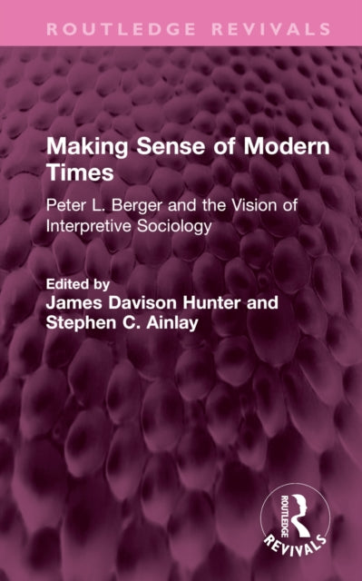 Book cover of: Making Sense of Modern Times