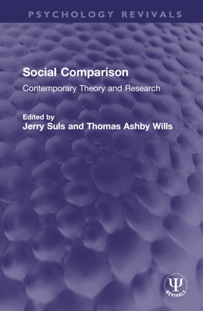 Book cover of: Social Comparison. By: Jerry M. Suls