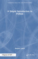 Book cover of: Simple Introduction to Python