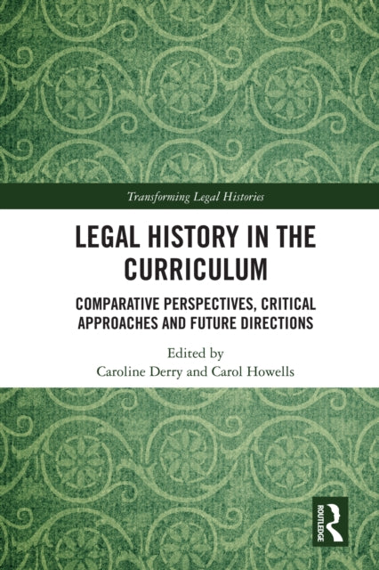Book cover of: Legal History in the Curriculum