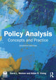 Book cover of: Policy Analysis. By: David L Weimer