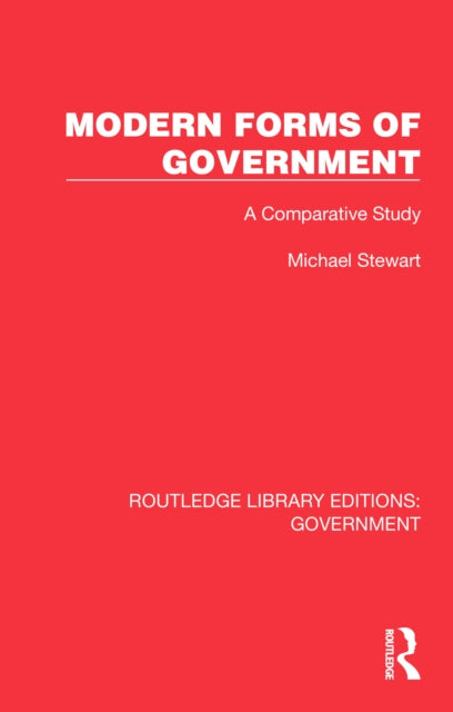 Book cover of: Modern Forms of Government