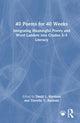 Book cover of: 40 Poems for 40 Weeks