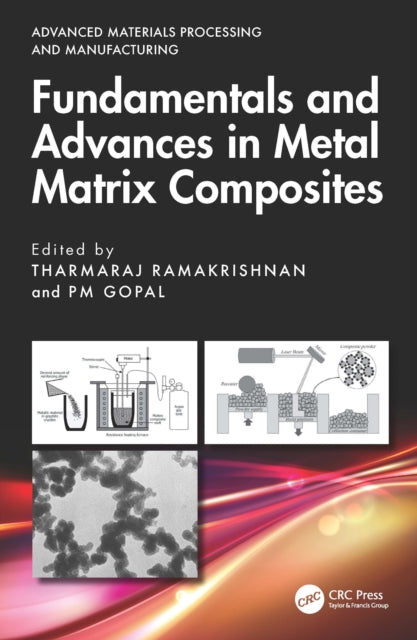 Book cover of: Fundamentals and Advances in Metal Matrix Composites. By: Tharmaraj Ramakrishnan