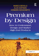 Book cover of: Premium by Design. By: Marco Bevolo