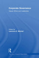 Book cover of: Corporate Governance. By: Lawrence E. Mitchell