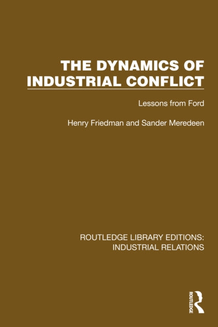 Book cover of: Dynamics of Industrial Conflict