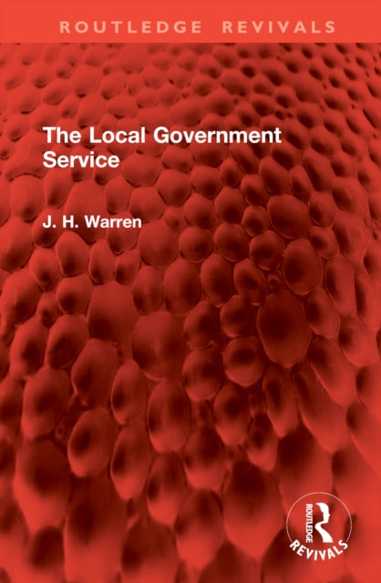 Book cover of: Local Government Service. By: J. H. Warren