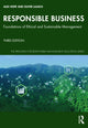 Book cover of: Responsible Business. By: Oliver Laasch