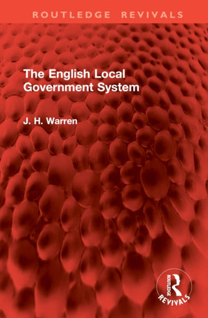 The English Local Government System