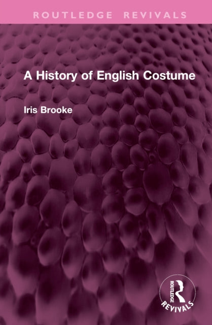 Book cover of: History of English Costume