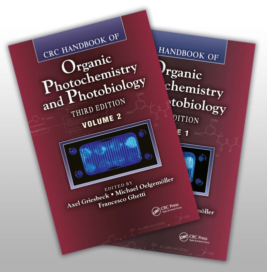 Book cover of: CRC Handbook of Organic Photochemistry and Photobiology, Third Edition - Two Volume Set