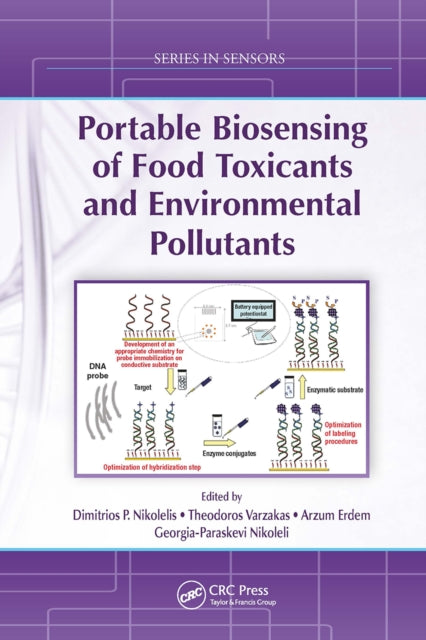 Book cover of: Portable Biosensing of Food Toxicants and Environmental Pollutants. By: Dimitrios P. Nikolelis
