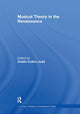 Book cover of: Musical Theory in the Renaissance