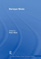 Book cover of: Baroque Music. By: Peter Walls