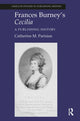 Book cover of: Frances Burney's Cecilia. By: Catherine M. Parisian
