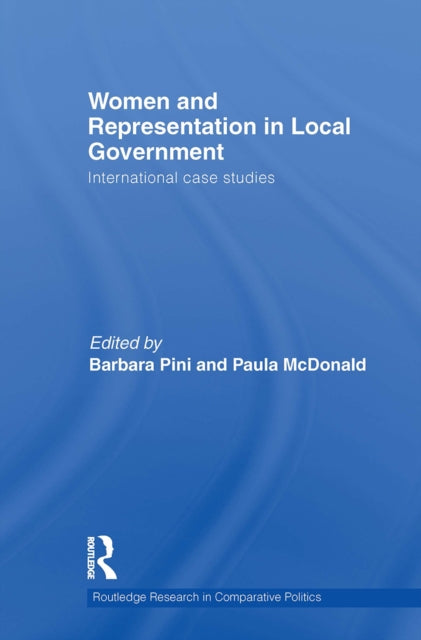 Book cover of: Women and Representation in Local Government