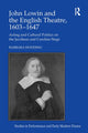 Book cover of: John Lowin and the English Theatre, 1603?1647. By: Barbara Wooding