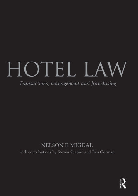 Book cover of: Hotel Law