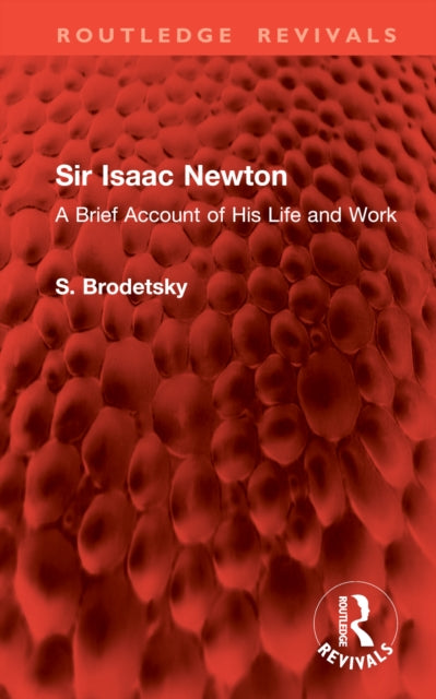 Book cover of: Sir Isaac Newton. By: S. Brodetsky