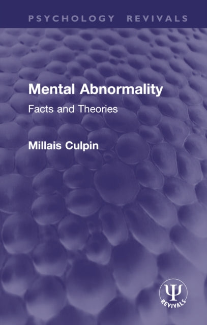 Book cover of: Mental Abnormality