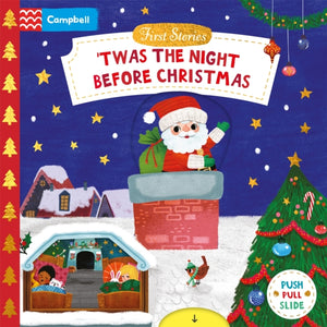 Twas the Night Before Christmas, A Push, Pull and Slide book - the perfect Christmas gift for toddlers!