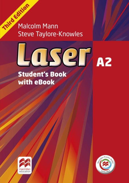 Book cover of: Laser 3rd edition A2 Student's Book with eBook and MPO Pack