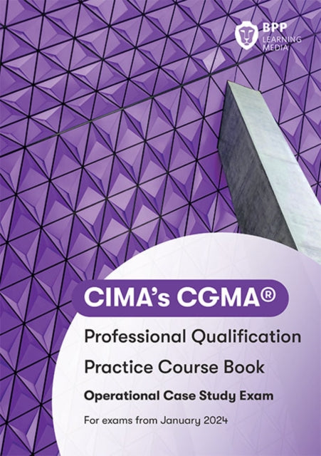 Book cover of: CIMA Operational E1, F1 & P1 Integrated Case Study