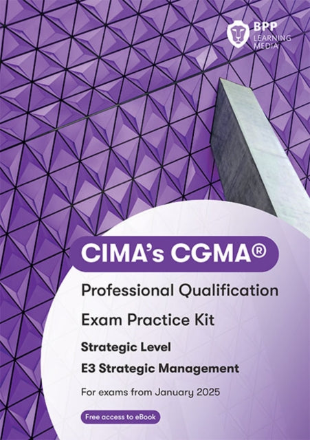Book cover of: CIMA E3 Strategic Management. By: BPP Learning Media