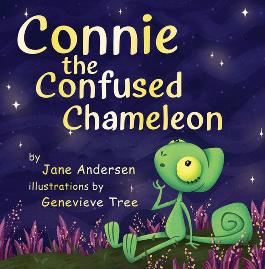 Book cover of: Connie the Confused Chameleon. By: Jane Andersen